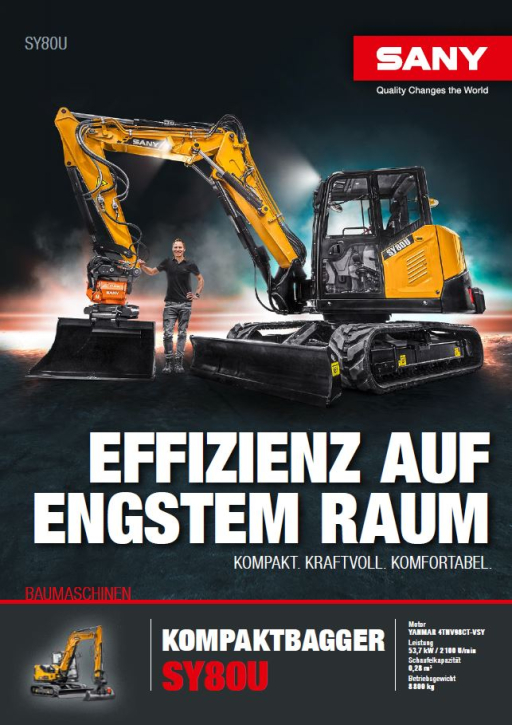 Brochure SANY  SY80 - V2(2PB) - DE