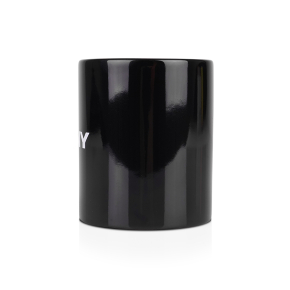 Santos 330 ml ceramic mug - BLACK