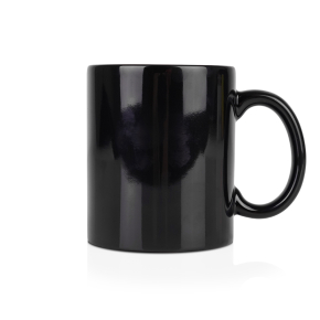 Santos 330 ml ceramic mug - BLACK